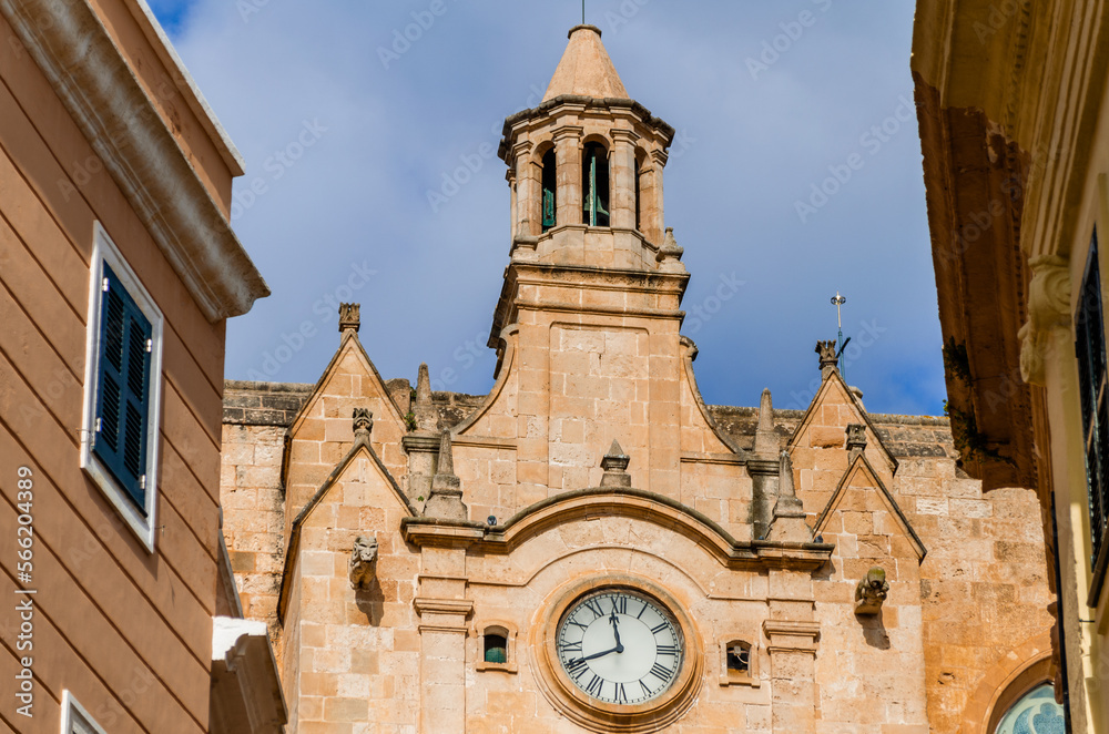 Fototapeta premium Catedral de ciudadela Menorca