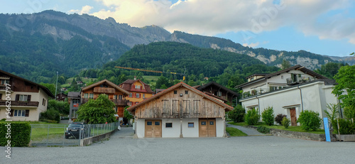 Brienzersee bei Interlaken in der sch  nen Schweiz 