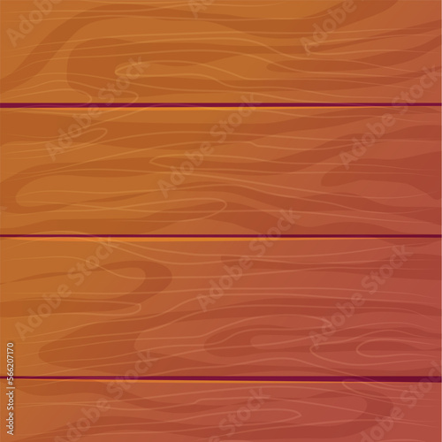 Old wooden texture, cover from planks, ui game background, seamless pattern in cartoon style isolated. Detailed, textured material. 