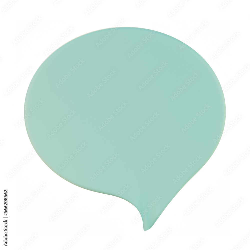3d retro speech bubble chat icon isolated 3d retro speech bubble chat icon isolated