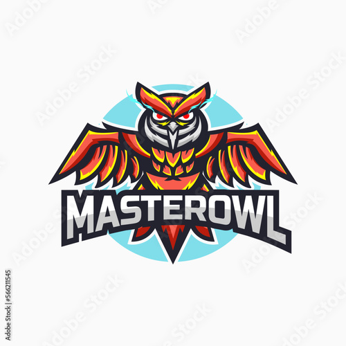 Master owl logo design