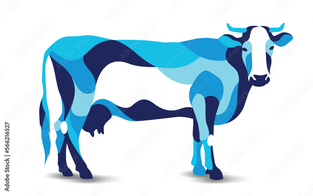 Trendy stylized illustration, cow, kine, beefs, beef, bossy, neat, line vector silhouette of , Trendy stylized illustration, cow, kine, beefs, beef, bossy, neat, line vector silhouette of ,