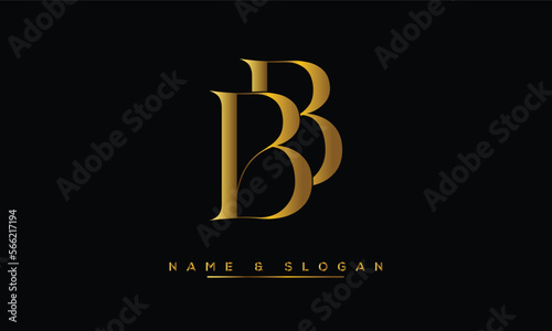 B, BB  Abstract Letters  Logo  Monogram