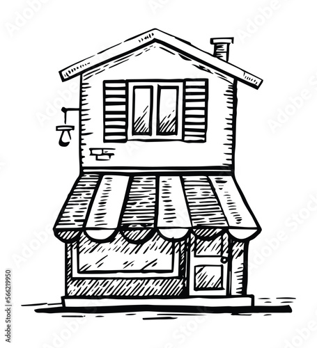 Shop Building Drawing
