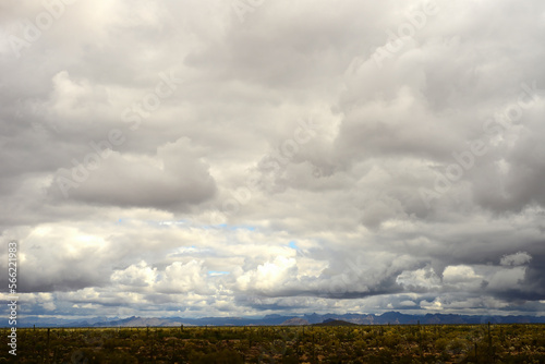 Storm Clouds Sonora Desert Arizona