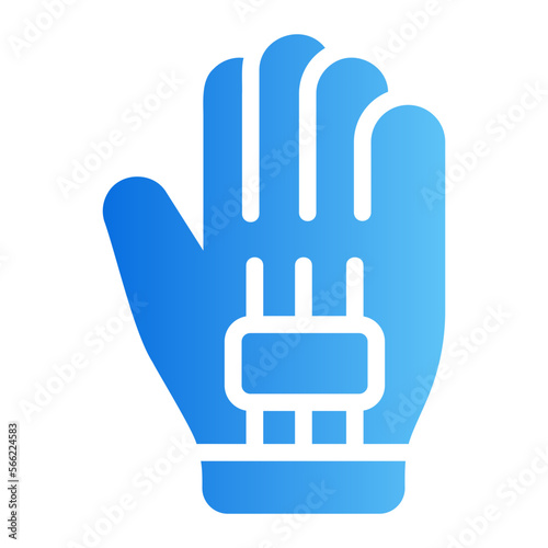 glove gradient icon