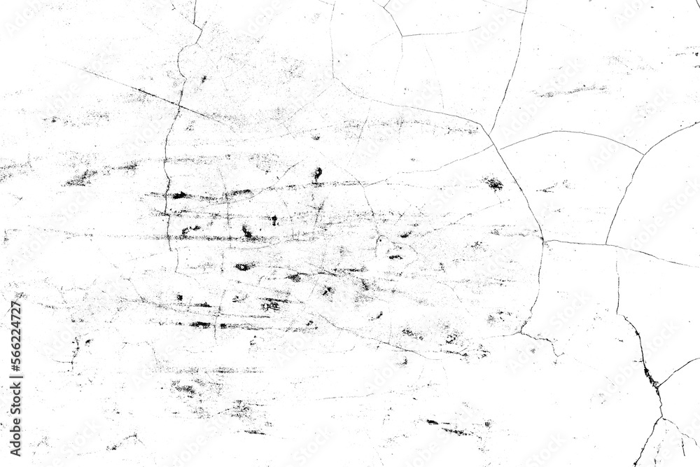 Grunge background of black and white. Abstract illustration texture of cracks, chips, dot isolated on transparent background PNG file. Grunge background of black and white. Abstract illustration texture of cracks, chips, dot isolated on transparent background PNG file.