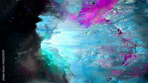 Hypnotic Space Warp - Time Tunnel in looping 4K