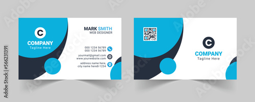 Corporate business card template, Modern business card design template, Clean professional business card template, visiting card, business card template.