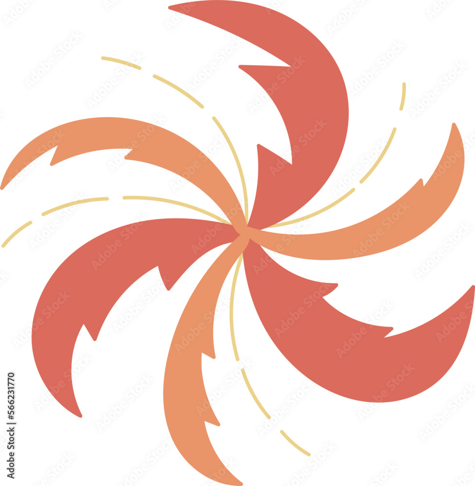 Abstract Tree Top View Illustration. Abstract Tree Top View Illustration.