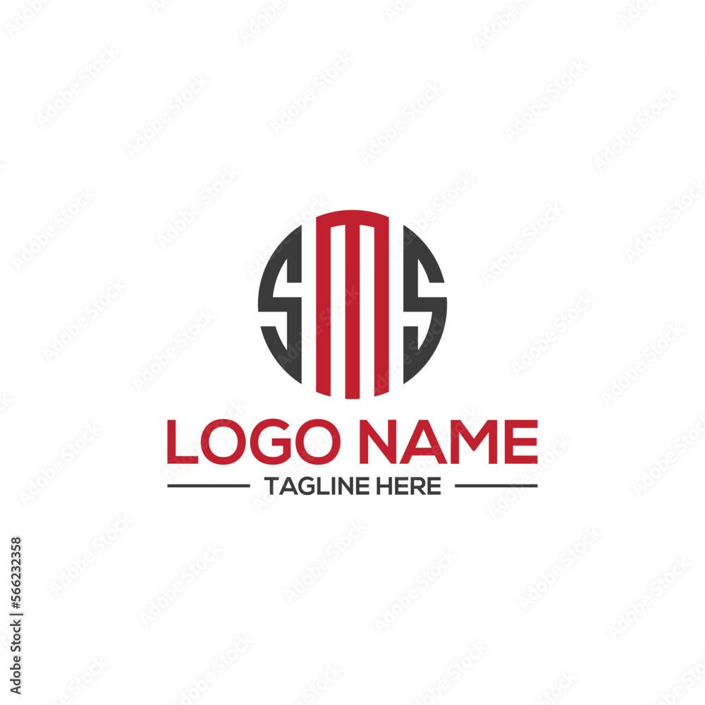 SMS logo design Grid logo