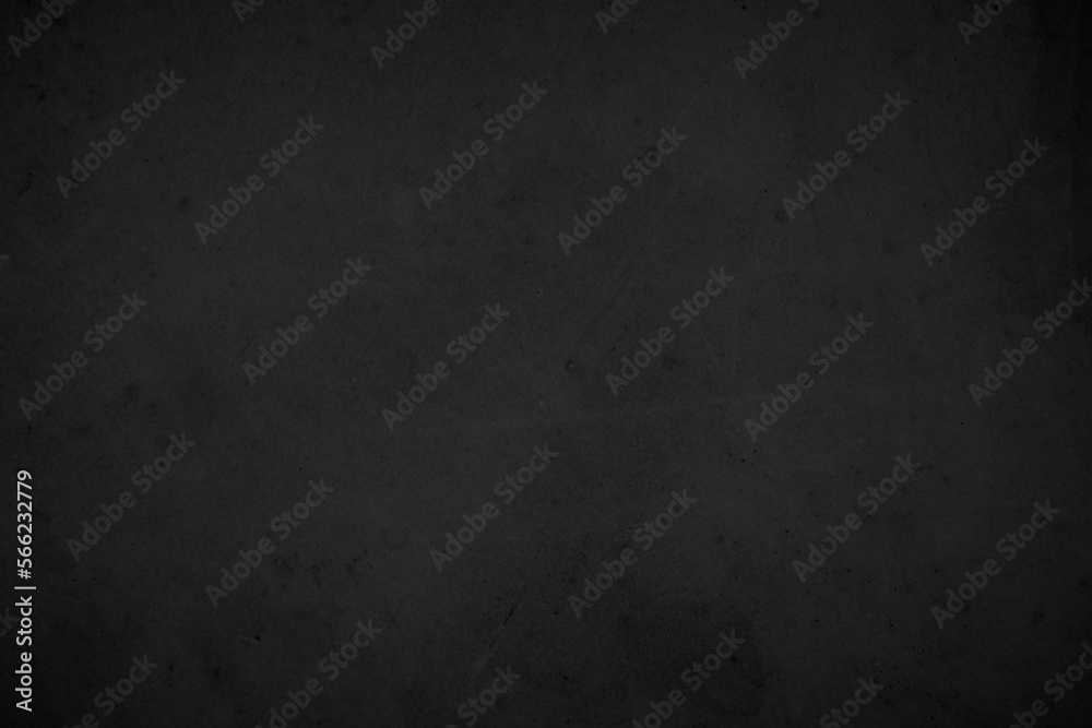 Close up retro plain dark black cement & concrete wall background texture for show or advertise or promote product and content on display and web design element concept decor.
