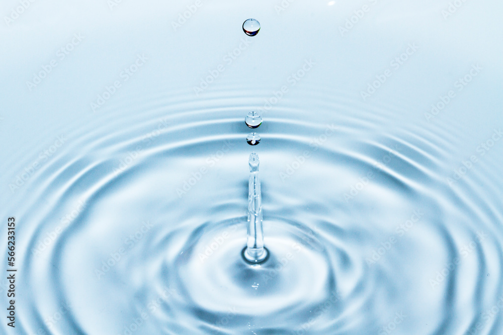 water drop bouncing and creating ripples water drop bouncing and creating ripples