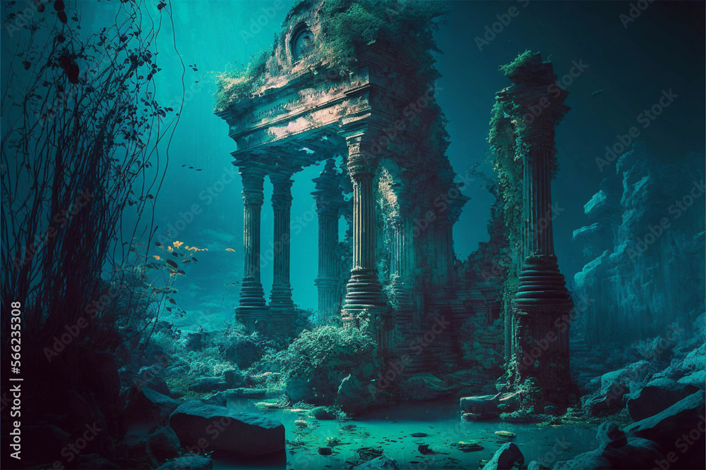 remains of a lost city, remains of atlantite, ratanaba, lost