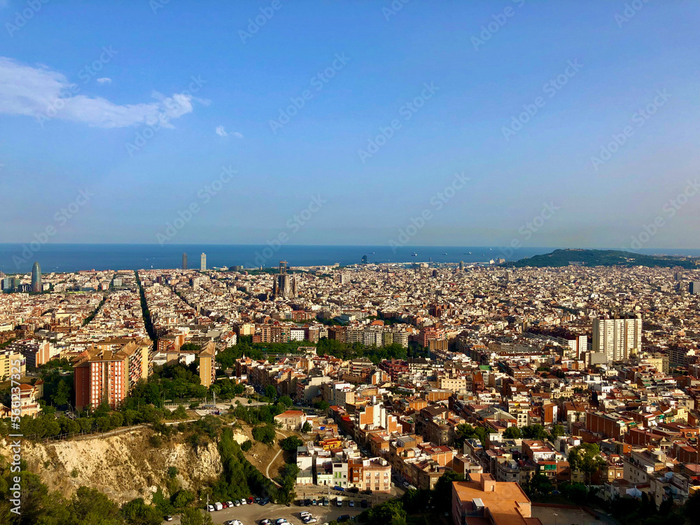 Panoramic view of the city