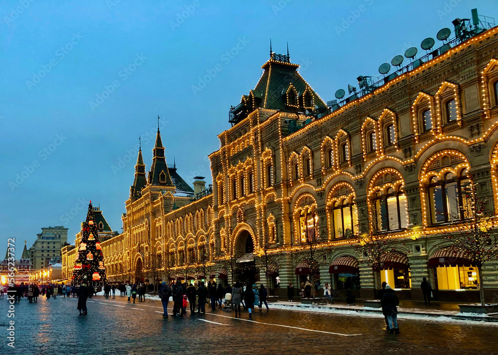 Red square in the New year