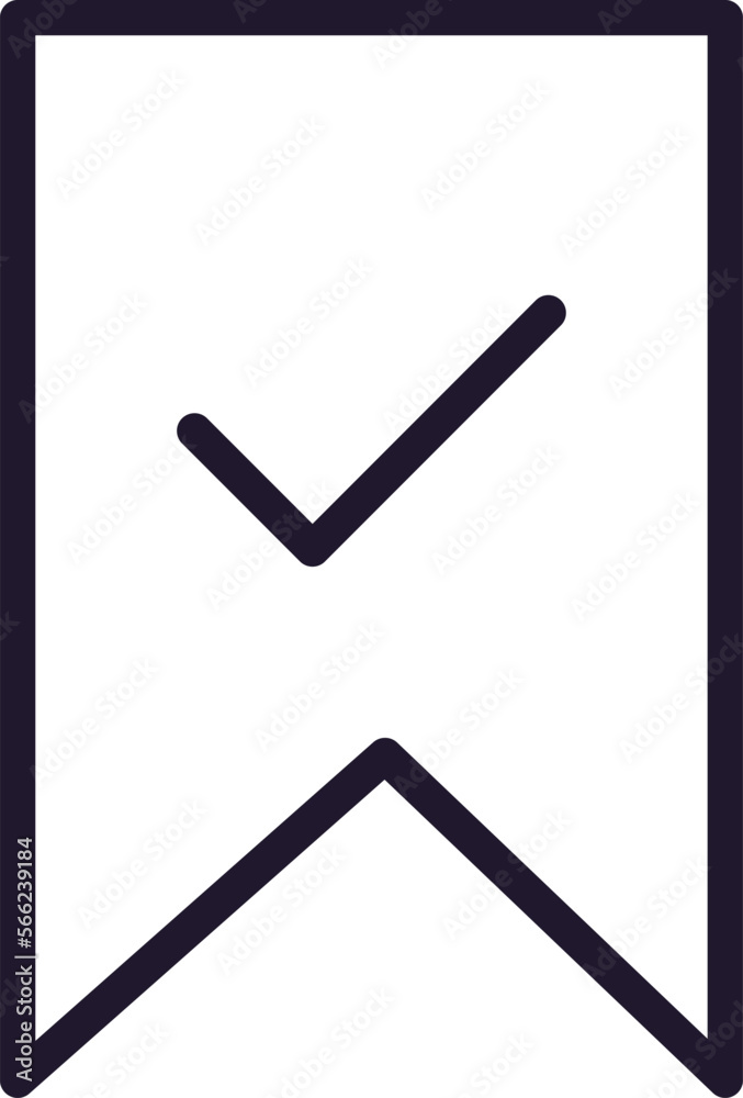Single line icon of check High quality vector illustration for design, web sites, internet shops, online books etc. Editable stroke in trendy flat style isolated on white background Single line icon of check High quality vector illustration for design, web sites, internet shops, online books etc. Editable stroke in trendy flat style isolated on white background