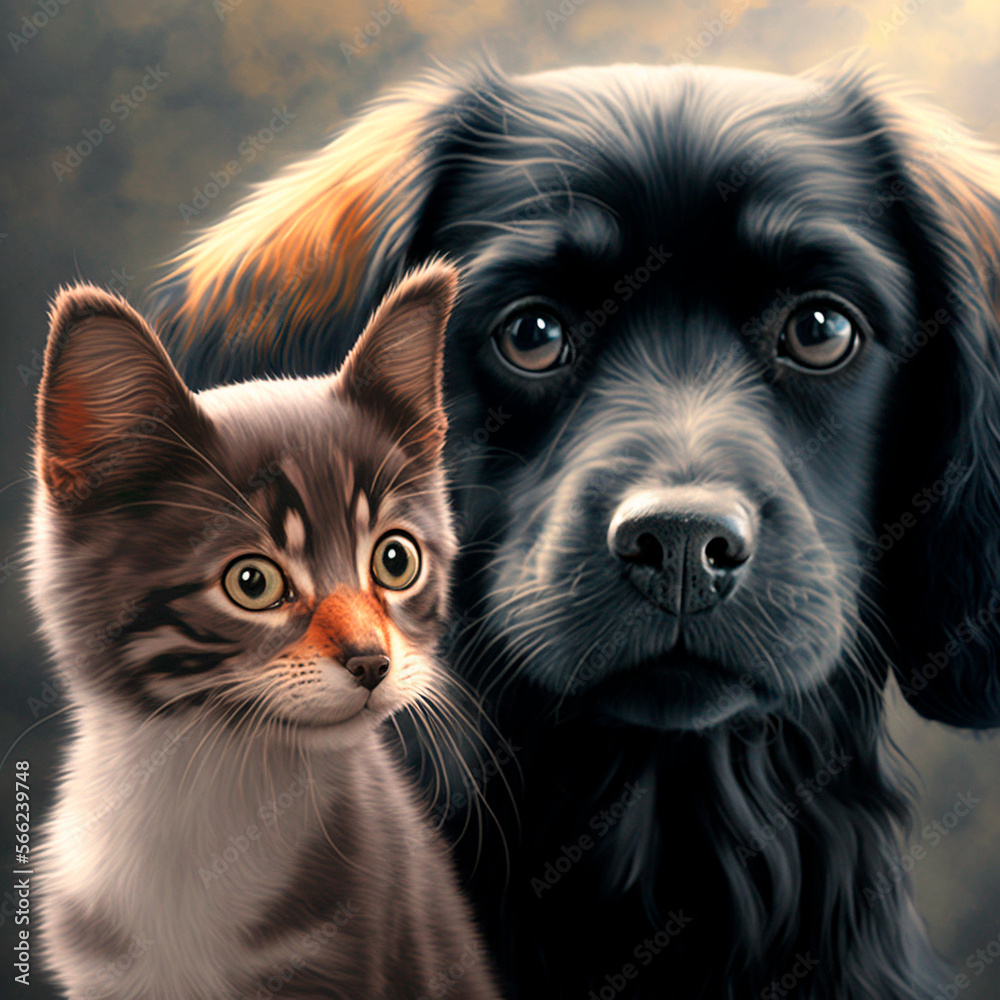 cat and dog cat and dog