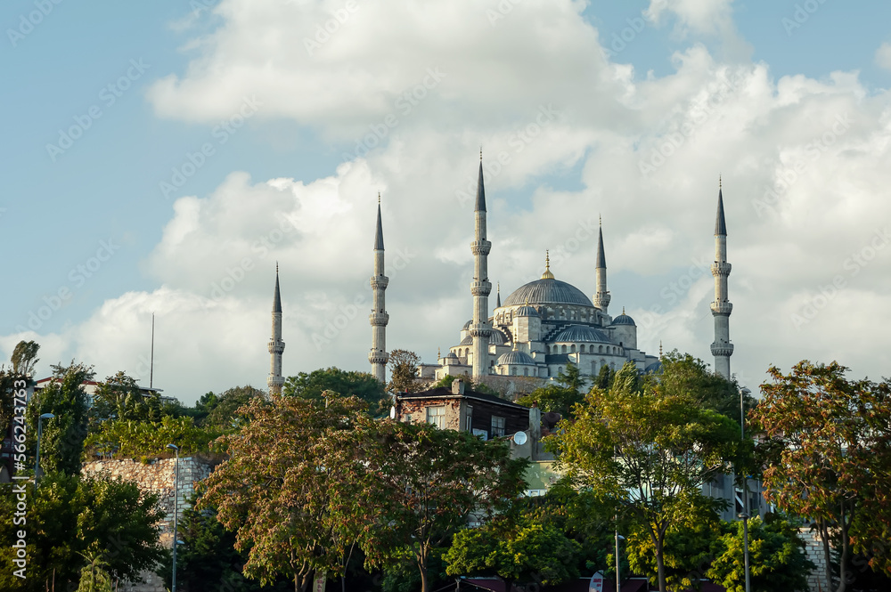 Naklejka premium blue mosque