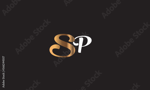 SP, PS, S, P Abstract Letters Logo Monogram