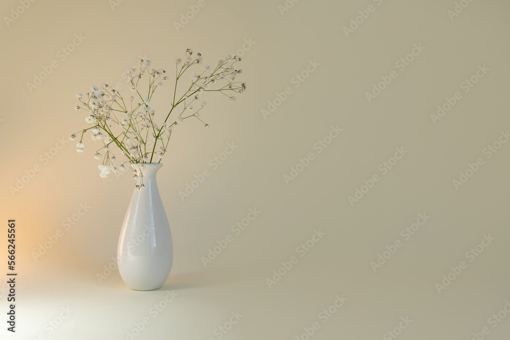 vase with flowers