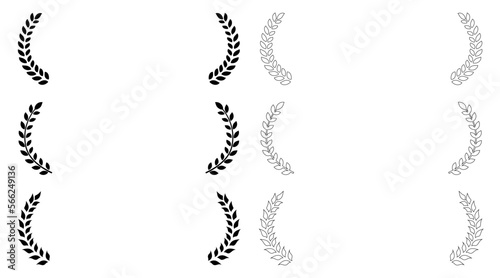 月桂樹のフレームセット	