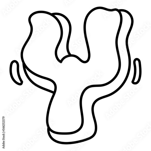 Y line icon