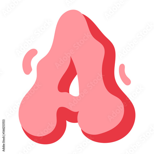 A flat icon