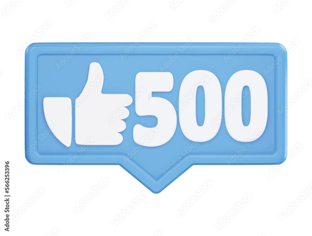Like react 3d rendering vector icon illustration Like react 3d rendering vector icon illustration