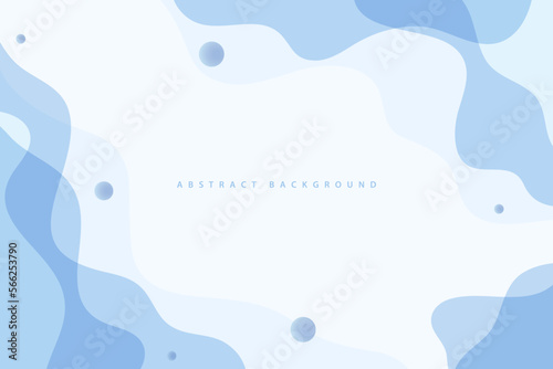 futuristic simple transparent blue wave shape abstract background