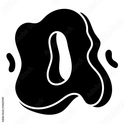 Q glyph icon