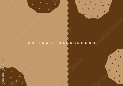 abstract chocolate chip cookie background template