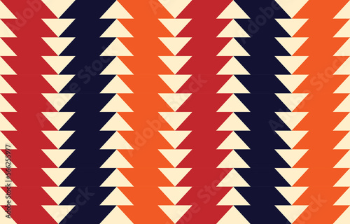 Ethnic indigenous american pattern. american indigenous pattern. Design for native style, fabric, boho, carpet, ikat, tribal, batik, vector, illustration, pattern style