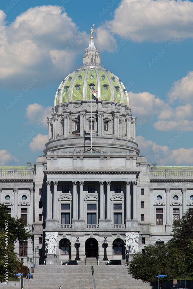 Obraz premium Pennsylvania state capitol building