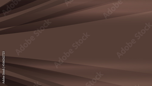 Abstract brown background with glowing line and smooth gradient. Fantastic virtual reality wallpaper.
