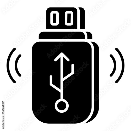 An icon design of smart Usb 
