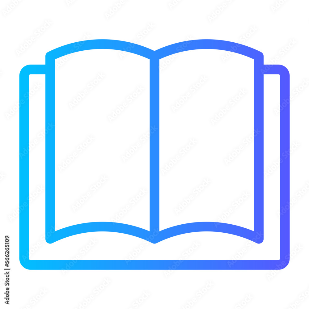 reading gradient icon reading gradient icon