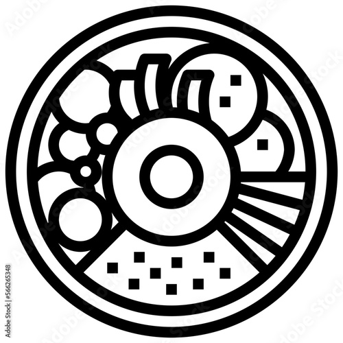BIBIMBAP line icon