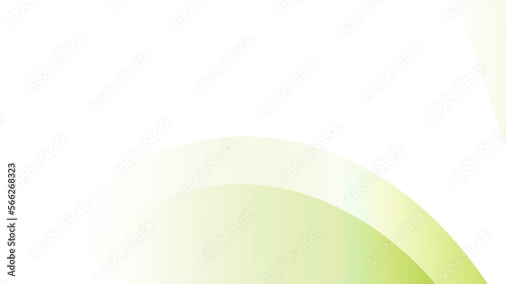 Abstract green white background.