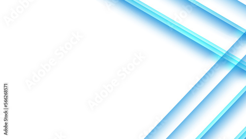 Abstract blue and white background. Abstract pale geometric pattern. Abstract digital art. Dynamic blue abstract background on white.