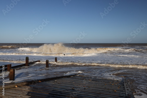 Walcott Beach Norfolk UK photo