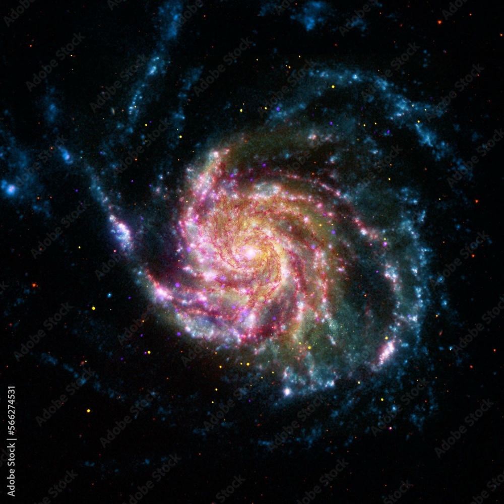 Fototapeta premium Outer Space Galaxy Stars Universe Cosmic Background