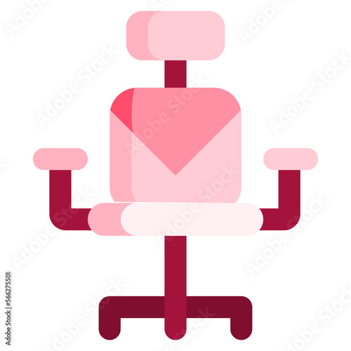 OFFICE CHAIR flat icon