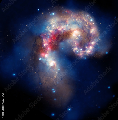 Outer Space Galaxy Stars Universe Cosmic Background © Jesse