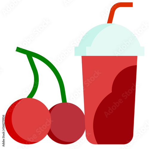 CHERRY flat icon