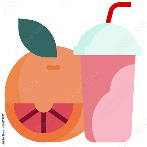 GRAPEFRUITS flat icon