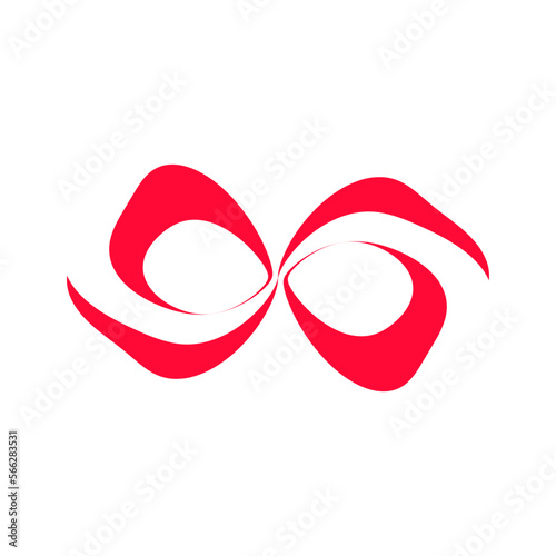 Circle Symbol. Abstract icon. Editable Shape Logo Template