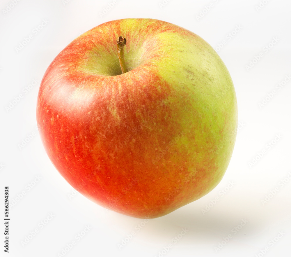 rot grüner Apfel auf weiss als freisteller rot grüner Apfel auf weiss als freisteller