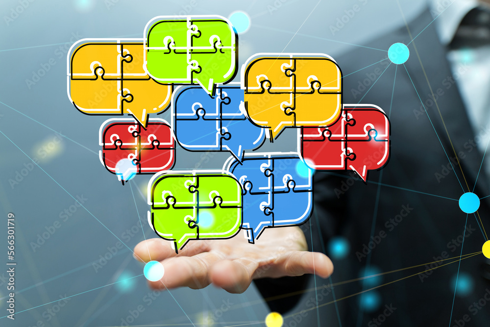 conference Digital Network and data concept 3d conference Digital Network and data concept 3d