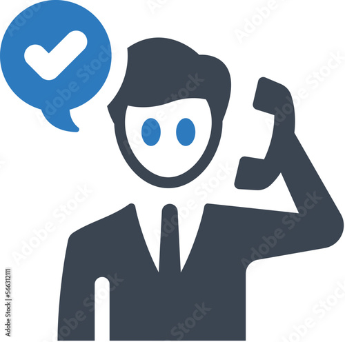 Business call icon
